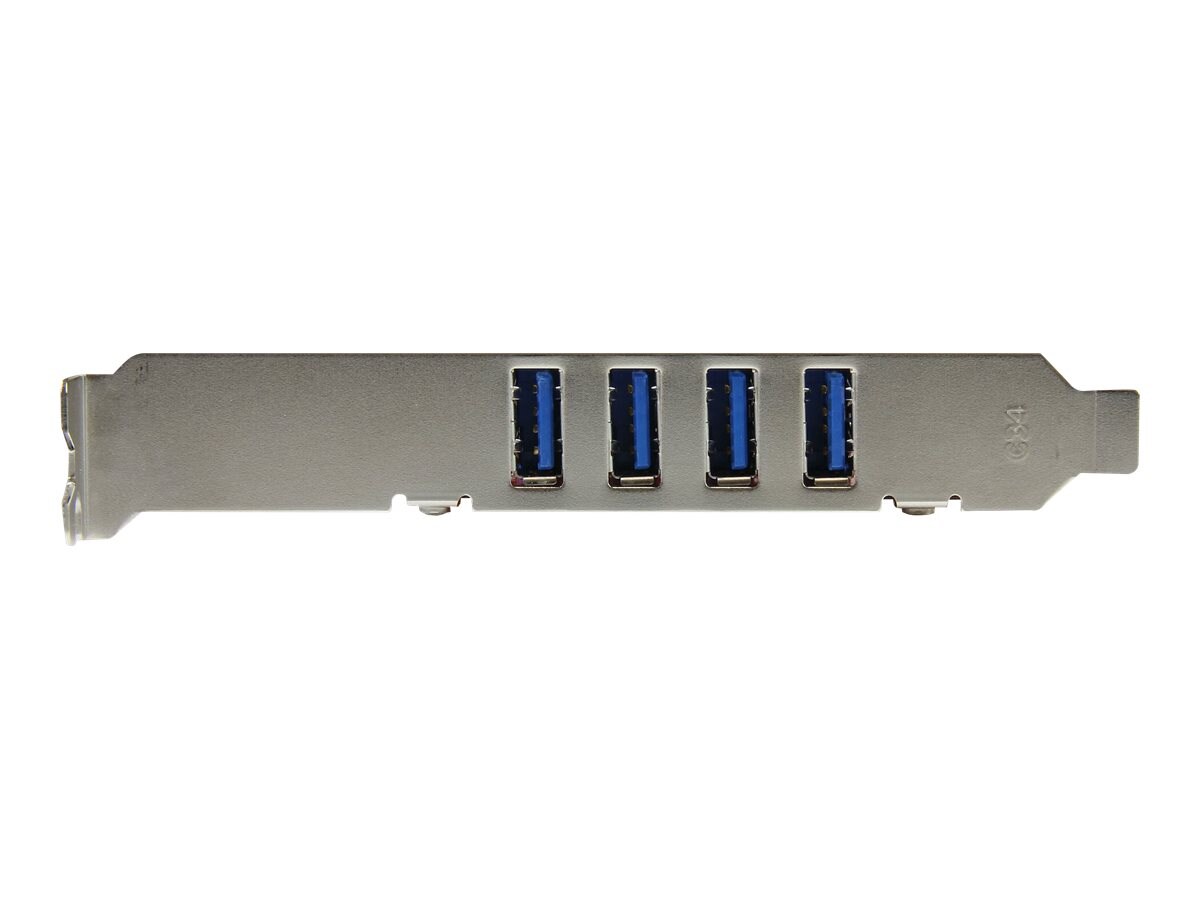 StarTech.com 4-Port PCI SuperSpeed USB 3.0 Adapter Card with