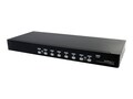 StarTech.com 8-Port Rack Mount USB VGA KVM Switch with Audio (Audio Cables Included), SV831DUSBAU, 10996243, KVM Switches