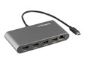 StarTech.com Thunderbolt 3 Dual Monitor TB3 Mini Dock Docking Station with HDMI 4K 60Hz - USB-A GbE, TB3DKM2HDL, 41169155, Docking Stations & Port Replicators