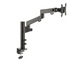 Siig Single Articulating Montr Desk, CE-MT3D11-S1, 41193866, Stands & Mounts - Desktop Monitors