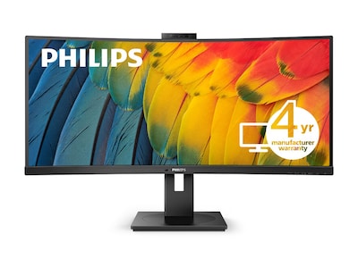 Philips Curved UltraWide display with USB-C dock, 34B1U5600CH, 41799396, Monitors Philips Curved UltraWide display with USB-C dock, 34B1U5600CH, 41799396, Monitors