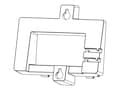 Wall Mounting Kit for GRP2636, GRP_WM_C, 41743124, Mounting Hardware - Miscellaneous