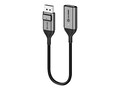 ALOGIC 4K 60Hz Active Ultra DisplayPort 1.4 to HDMI 2.0 Adapter, 20cm, ULDPHDA-SGR                   , 41919363, Adapters & Port Converters