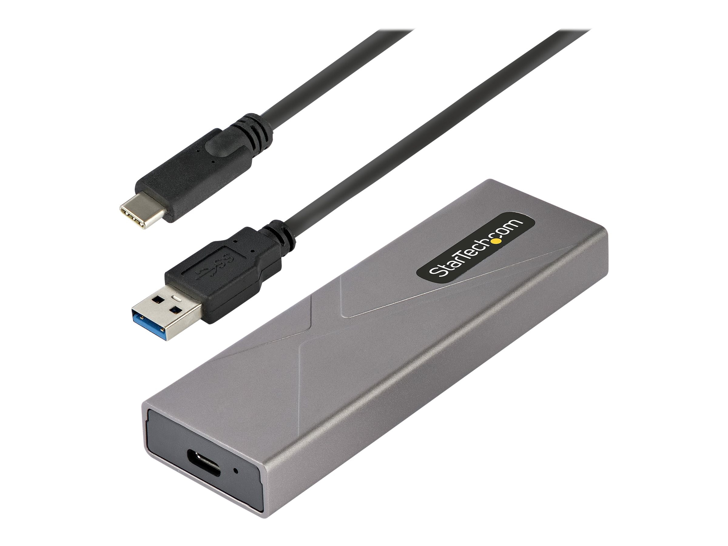 USB-C 10Gbps PCIe NVMe or SATA SSD (M2-USB-C