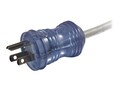 C2G 10ft 16AWG 5 15P C13R CLR, 48048, 41047000, Power Cords