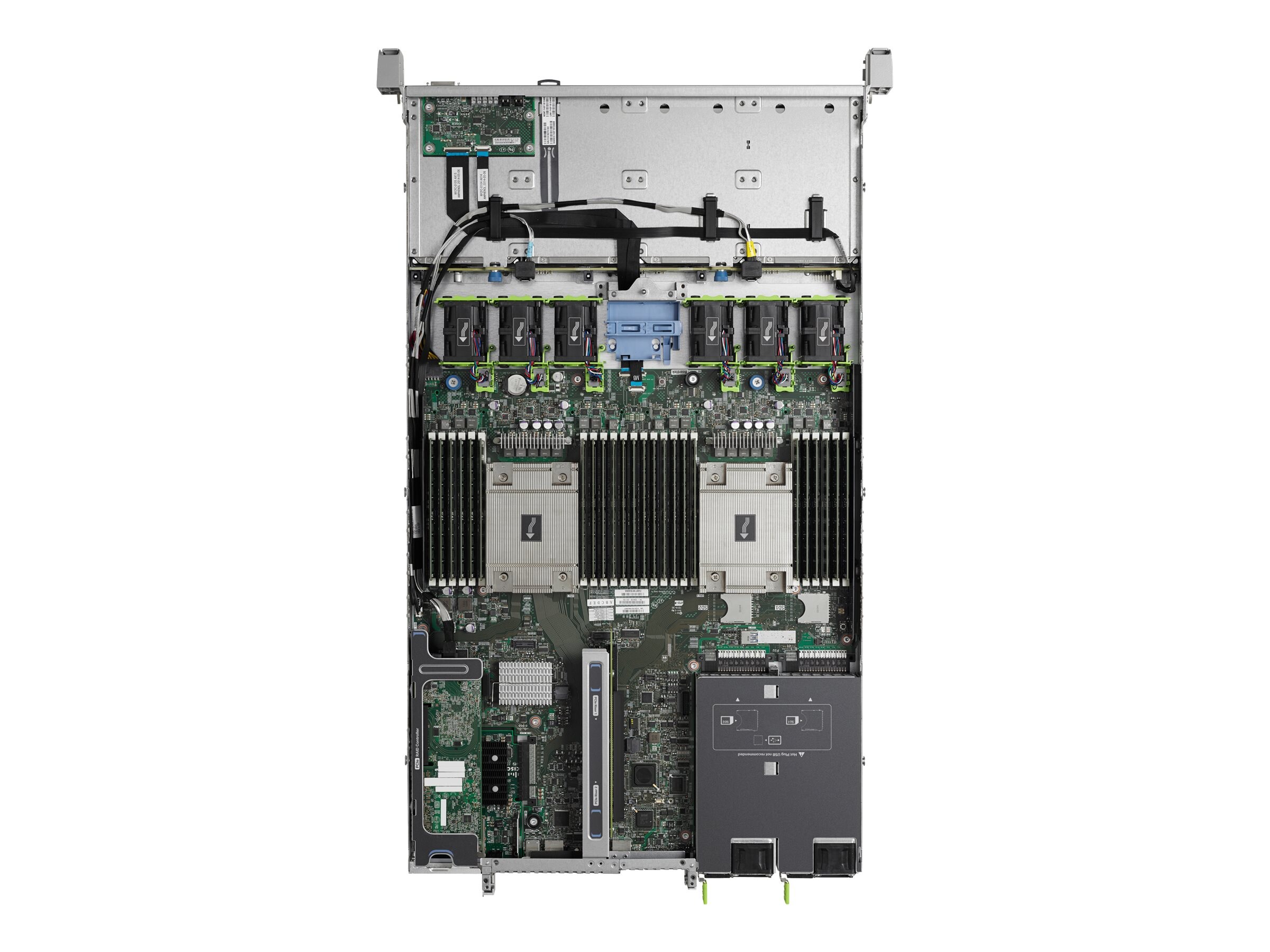 Serveur Cisco UCS C220 M4S - 2x Xeon E5-2660 V4 - 128GB RAM - 6x600GB SAS - Reconditionné