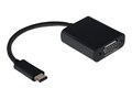 Axiom USB Type C (USB-C) to VGA M F Adapter, Black, USBCMVGAF-AX, 33428943, Adapters & Port Converters