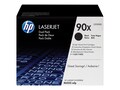 HP 90X (CE390XD) High Yield Black Original LaserJet Toner Cartridges (2-pack), CE390XD, 13894576, Toner and Imaging Components - OEM