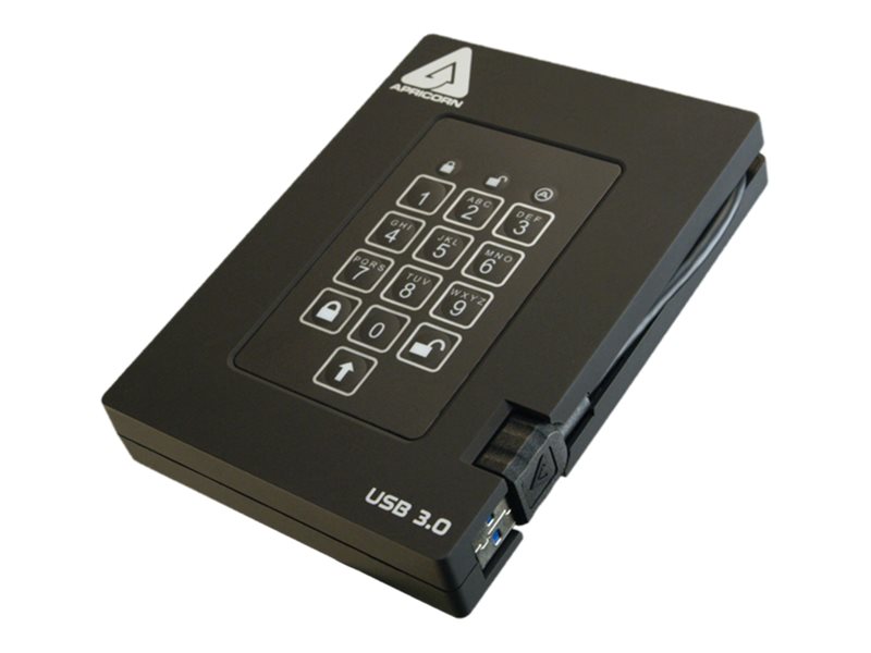 インタフェ APRICORN Aegis Padlock - USB 3.0 A25-3PL256-1000 R2 A25