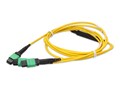 AddOn Mellanox Compatible MPO-8 APC to 2xMPO APC OS2 LSZH 8-Strand Fiber Patch Cable, Yellow, 3m, MFP7E40-N003-AO , 41847130, Cables AddOn Mellanox Compatible MPO-8 APC to 2xMPO APC OS2 LSZH 8-Strand Fiber Patch Cable, Yellow, 3m, MFP7E40-N003-AO , 41847130, Cables