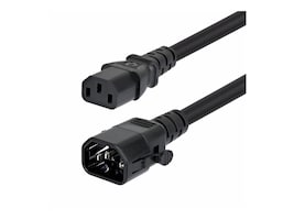 StarTech.com C14LC1314G15ABK6FT Main Image from Right-angle StarTech.com C14LC1314G15ABK6FT Main Image from Right-angle