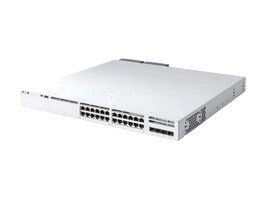 Cisco C9300LM-24U-4Y-E Main Image from Right-angle