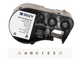 Brady Corp. M4C-375-595-WT-BK              Main Image from Front