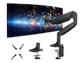 Siig Mechanical Spring Monitor Arm Desk Mount for 17-45 Displays up to 26.4 lbs - Black, CE-MT5911-S1 , 42093274, Stands & Mounts - Desktop Monitors Siig Mechanical Spring Monitor Arm Desk Mount for 17-45 Displays up to 26.4 lbs - Black, CE-MT5911-S1 , 42093274, Stands & Mounts - Desktop Monitors