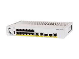 Cisco C9200CX-12T-2X2G-A Main Image from Right-angle