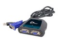 Siig 1:2 Compact VGA Splitter, CE-VG0A11-S1, 12675072, Video Converters, Extenders & Splitters