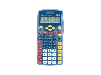 The Educator TI-15 Overhead Calculator 