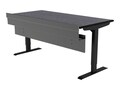 Spectrum Industries Evolution Desk w  Electric Adjustable Legs, 38922GTDB, 41645229, Furniture - Miscellaneous