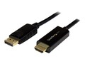 StarTech.com DisplayPort to HDMI M M Converter Cable, Black, 2m, DP2HDMM2MB, 19804931, Cables
