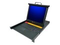 Vertiv Avocent 1U 17 Console with PS 2 Keyboard, US Power, ECS17KMMP-G01, 11206590, Switch Boxes