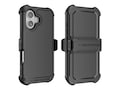OuterFactor WorkForce Mobile Case with Belt Clip, iPhone 17, Black, Magnetic Ring Included, 12-0541500 , 42171305, Carrying Cases - Phones/PDAs OuterFactor WorkForce Mobile Case with Belt Clip, iPhone 17, Black, Magnetic Ring Included, 12-0541500 , 42171305, Carrying Cases - Phones/PDAs