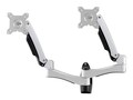 Amer Networks Dual Spring Monitor Articulating Wall Mount Arms for Displays up to 32, AMR2AW, 41751317, Stands & Mounts - Desktop Monitors