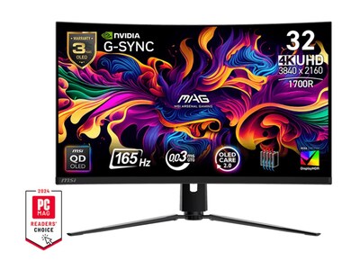MSI 31.5 MAG 321CUP QD-OLED 4K Ultra HD Curved Monitor, MAG321CUPQDOLED, 41912543, Monitors MSI 31.5 MAG 321CUP QD-OLED 4K Ultra HD Curved Monitor, MAG321CUPQDOLED, 41912543, Monitors