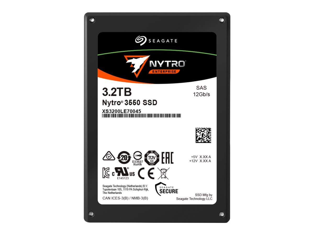 Seagate 3.2TB Nytro 3550 SAS 12Gb s Mixed Workload 2.5