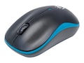 Manhattan USB Success Wireless Optical Mouse, 3 Buttons, Blue Black, 179416, 32259826, Mice & Cursor Control Devices