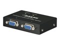 Black Box Compact Video Splitter 2 Channel, AC1056A-2, 7015740, Video Converters, Extenders & Splitters