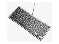 Macally USB C  A MAC KEYBOARD WITH HUB, UCAMINIZHUB                   , 41802377, Keyboards & Keypads