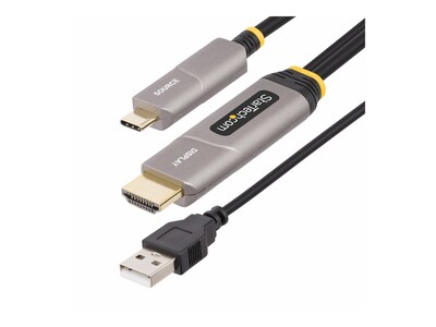 StarTech.com 4K 60Hz CL3 Rated Unidirectional USB-C to HDMI 2.0 Active Optical Cable, 50ft, 146B-USBC-HDMI4K-AOC , 41816865, Cables StarTech.com 4K 60Hz CL3 Rated Unidirectional USB-C to HDMI 2.0 Active Optical Cable, 50ft, 146B-USBC-HDMI4K-AOC , 41816865, Cables