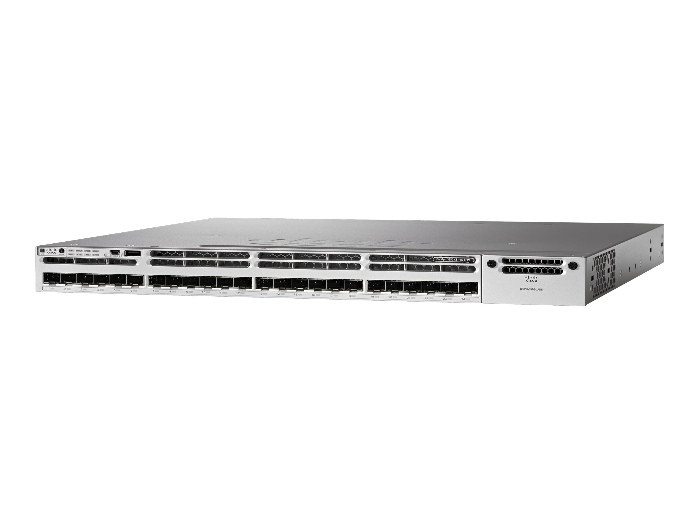 Cisco Catalyst 3850-24XS-E 1U RM L3 Managed Switch 4GB RAM 4GB (WS