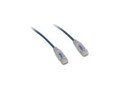 ENET CAT6 28AWG Slim Snagless Molded Patch Cable with Clear Boots, Blue, 14ft, C6-BL-SCB-14-ENC, 41496097, Cables