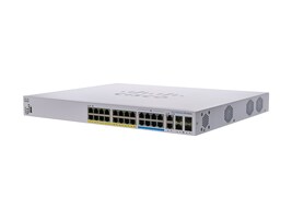 Cisco CBS350-24NGP-4X-NA Main Image from Right-angle