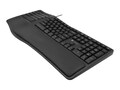 SecurityMan ERGONOMIC USB WIRED KEYBOARD, X9ERGOKEY, 41739292, Keyboards & Keypads