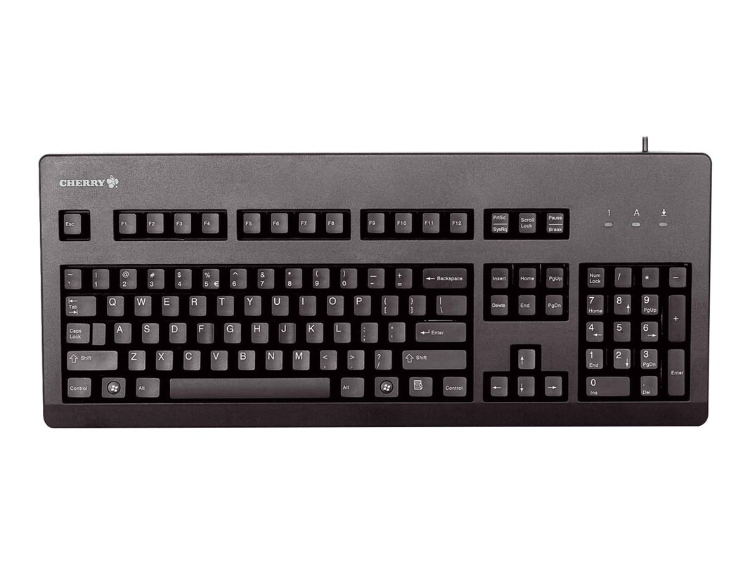 Cherry G80-3000 Standard Keyboard, MX Blue Keyswitch, USB, PS (G80 -3000LSCEU-2)