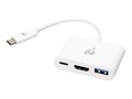 IOGEAR USB-C to HDMI   USB Multiport Adapter, GUC3C3H, 33686379, Adapters & Port Converters