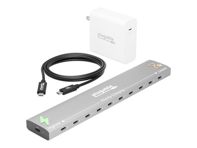 Plugable PLUGABLE USB-C CHARGING BUNDLE, BND-PS-10CC                   , 42033198, Power Strips