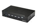 StarTech.com 4 Port HDMI KVM Switch With Built-in USB 3.0 Hub - 1080p, SV431HDU3A2, 32081933, KVM Switches