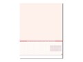 Troy SPLus Check Paper w  Red Bottom Ream, 99-23301-301, 38045968, Paper, Labels & Other Print Media
