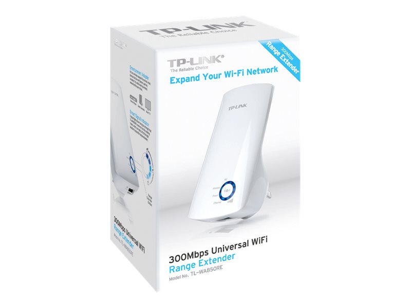 Tp Link 300mbps Universal Wi Fi Range Extender Repeater Wall Tl Wa850re