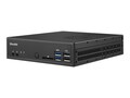 Shuttle Barebones, DH110 Slim PC (1x)CPU slot 2xSO-DIMMs 1x2.5 SATA bay 2xGbE 90W NoOS, DH110, 31765962, Barebones Systems