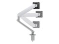 Atdec Adjustable Heavy Duty Display Desk Mount for Monitors up to 35 and 17.6lbs - Silver, AW-ORA-F-S, 41646857, Stands & Mounts - Desktop Monitors