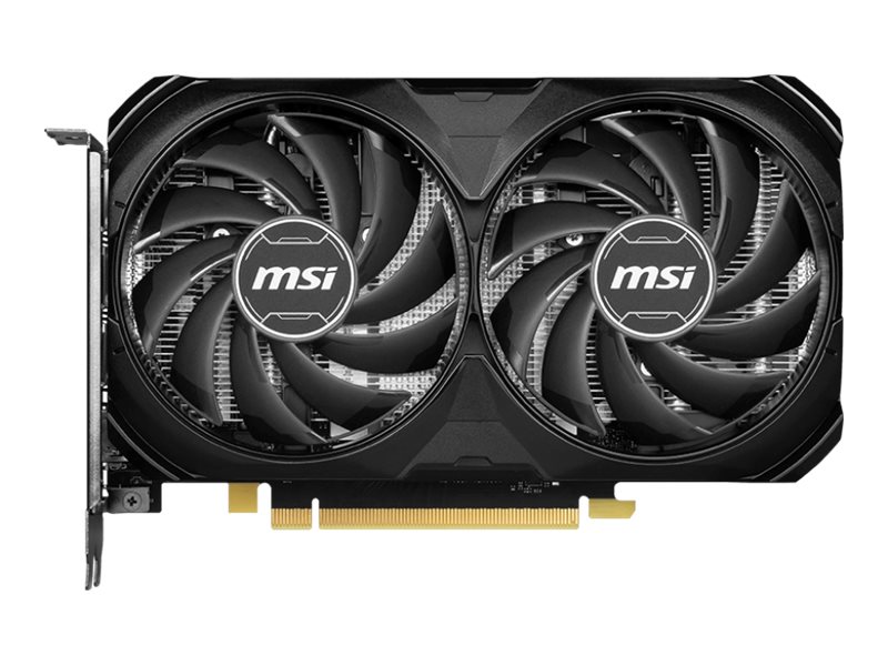 MSI GeForce RTX 4060 Ti VENTUS 2X Black PCIe 4.0 x16 Overclocked ...