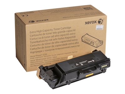 Xerox Black Extra High Capacity Toner Cartridge for WorkCentre 3300 & Phaser 3330 Series, 106R03624, 32670631, Toner and Imaging Components - OEM Xerox Black Extra High Capacity Toner Cartridge for WorkCentre 3300 & Phaser 3330 Series, 106R03624, 32670631, Toner and Imaging Components - OEM