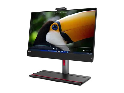 Lenovo ThinkCentre M90a Gen5 AIO vPro Core i7-14700 2.1GHz 16GB 512GB OPAL DVD+RW ax BT WC 23.8 FHD W11P, 12SH0028US                    , 41836465, Desktops - All-in-One