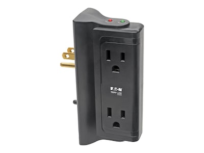 Tripp Lite Protect It! Surge (4) Outlet (2 Transformers) Direct Plug-in 670 Joules, Black, TLP4BK, 7895353, Surge Suppressors Tripp Lite Protect It! Surge (4) Outlet (2 Transformers) Direct Plug-in 670 Joules, Black, TLP4BK, 7895353, Surge Suppressors