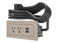 Chief Manufacturing RADIANT PWR CENTER 2AC 2USB NC, KRARPC22N, 41746570, Power Strips
