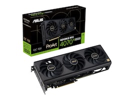 Asus PROART-RTX4070TIS-O16G Main Image from Left-angle